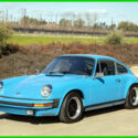 1975 PORSCHE 911S COUPE RARE MEXICO BLUE SPORT SEATS RESTORED CONDITION