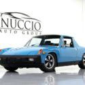 1975 PORSCHE 914!! LOW MILES!! FRESH NEW PAINT!! COAST BLUE/ BLUE W/ RED PLAID!!