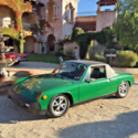 1975 PORSCHE 914 VERY RARE COLOR “VIPER GREEN” stick shift TARGA TOP