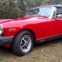 1975 Red Convertible British Manual 4 Speed Great Driver Fun