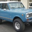 1975 Scout II 392 V8, 4 Speed Power disk brakes, p/s, 4 bbl