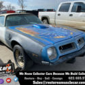 1975 Trans AM Pontiac V8 - 4 Spd, No Reserve, PHS, AC, PW, PL, Silver Ext