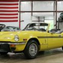 1975 Triumph Spitfire  21761 Miles Yellow Convertible 1500cc I4 Manual