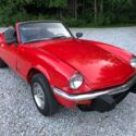 1975 Triumph Spitfire Convertible Red solid car 4 speed Manual 2 door