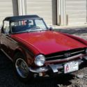 1975 Triumph TR6 2 Door  Convertible Roadster With AC and Overdrive
