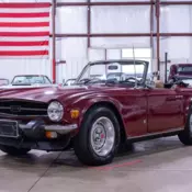 1975 Triumph TR6  57402 Miles Carmine Red Convertible 2.5L 6cyl