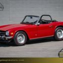 1975 Triumph TR6  Carmine Convertible 2.5L I6 30750 Miles
