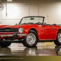 1975 Triumph TR6  Red  2.5L 6-Cylinder 80375 Miles