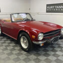 1975 TRIUMPH TR6. TTRACTIVE DRIVER WEARING AN OLDER COSMETIC RESTO. RUST FREE.