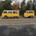 1975 VW Bus Transporter Custom Trailer