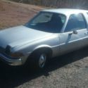 1976 AMC Pacer, Silver with original black interior.