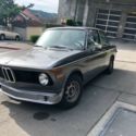 1976 BMW 2002 Silver Gun Metal Grey Metallic 5-Speed Manual