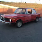 1976 BMW 2002; SUNROOF, 4 speed, driving project