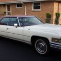 1976 Cadillac 4 Door Sedan DeVille Antique Car