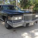 1976 CADILLAC, 71,000 MILE TRIPLE BLACK BEAUTY
