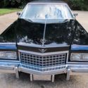 1976 Cadillac Coupe DeVille stunning original black beauty