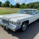 1976 Cadillac Coupe Deville Triple White LOW MILES