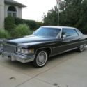 1976 Cadillac  Deville 4 DR sedan 8.2L 500c.i. LOW MILES NO RESERVE