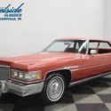 1976 Cadillac DeVille  66998 Miles Firethorn Red Sedan 8.2 Liter V8 3 Speed Auto