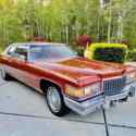 1976 Cadillac DeVille Coupe Red RWD Automatic