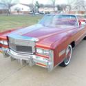 1976 CADILLAC ELDORADO  14,169 Miles FIRETHORN METALLIC CONVERTIBLE FUEL INJECT!