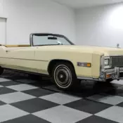 1976 Cadillac Eldorado  44103 Miles Yellow Convertible 500 V8 Turbo 400 Automati