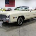 1976 Cadillac Eldorado  6226 Miles Cream Convertible 500 V8 3 Speed Automatic
