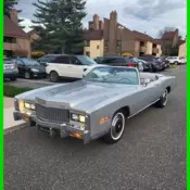 1976 Cadillac Eldorado 8.2L V8  Leather Interior 8 Track Radio