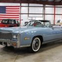 1976 Cadillac Eldorado  8929 Miles Blue Convertible 500 V8 Automatic
