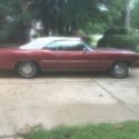 1976 Cadillac Eldorado Convertible red
