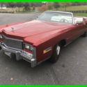 1976 Cadillac Eldorado Convertible V8 3-Speed Automatic 14,200 Orig Miles