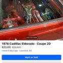 1976 Cadillac Eldorado Coupe Red AWD Automatic