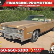 1976 Cadillac Eldorado, Tan with 68,000 Miles available now!