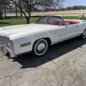 1976 Cadillac Eldorado White
