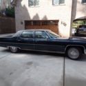 1976 cadillac Fleetwood Brougham Blue on Blue
