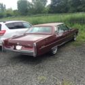 1976 Cadillac Sedan DeVille Claret Red AS-IS New Parts Classic Leather CHEAP!