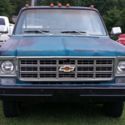 1976 Chevrolet 1-ton steel flat bed dually