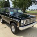 1976 Chevrolet Blazer 4WD Cheyenne 0 Black SUV 8 Automatic