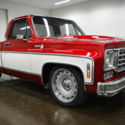 1976 Chevrolet C10  108 Miles Red / White Pickup Truck 350 Chevrolet V8 Turbo 35