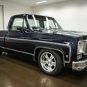 1976 Chevrolet C10 Silverado 35671 Miles BLUE Pickup Truck 454 Big Block Chevy T