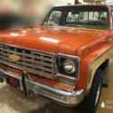 1976 Chevrolet C10/K10 Pickup Orange 4WD Automatic Bonanza