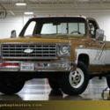 1976 Chevrolet Cheyenne Camper Special Gold & White Pickup Truck 350 V8 30261 Mi