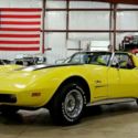 1976 Chevrolet Corvette Stingray 64738 Miles Bright Yellow Coupe 383ci Stroker V