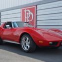 1976 Chevrolet Corvette T-Top Coupe, Red on Grey, Restored