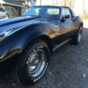 1976 CHEVROLET CORVETTE **T-TOPS** LEATHER ** HOT BLACK CHEVY MUSCLE*NO RESERVE!