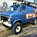 1976 Chevrolet G 10 4X4 Tequila Van built by Gas Monkey Garage on Fast N&#039; Loud