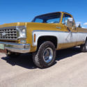 1976 Chevrolet K-10 4x4 original survivor dry high desert barn find Hickey winch
