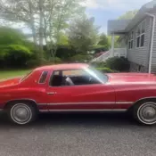 1976 Chevrolet Monte Carlo Coupe Red