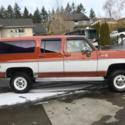 1976 Chevrolet Suburban Sliverado ¾ ton 4wd Grecian Bronze 72k original miles