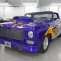 1976 Chevrolet Truck  0 Purple with Yellow flames  355 Manual
